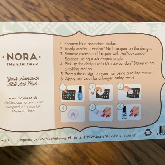 Stamping Nail Art Plate by MoYou - Picture 5 of 5